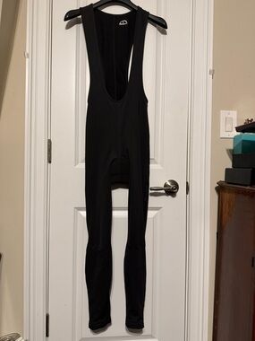Performance® Men's Winter Cycling Bib Full Tights Padded ridding Ankle Zip Sz. S